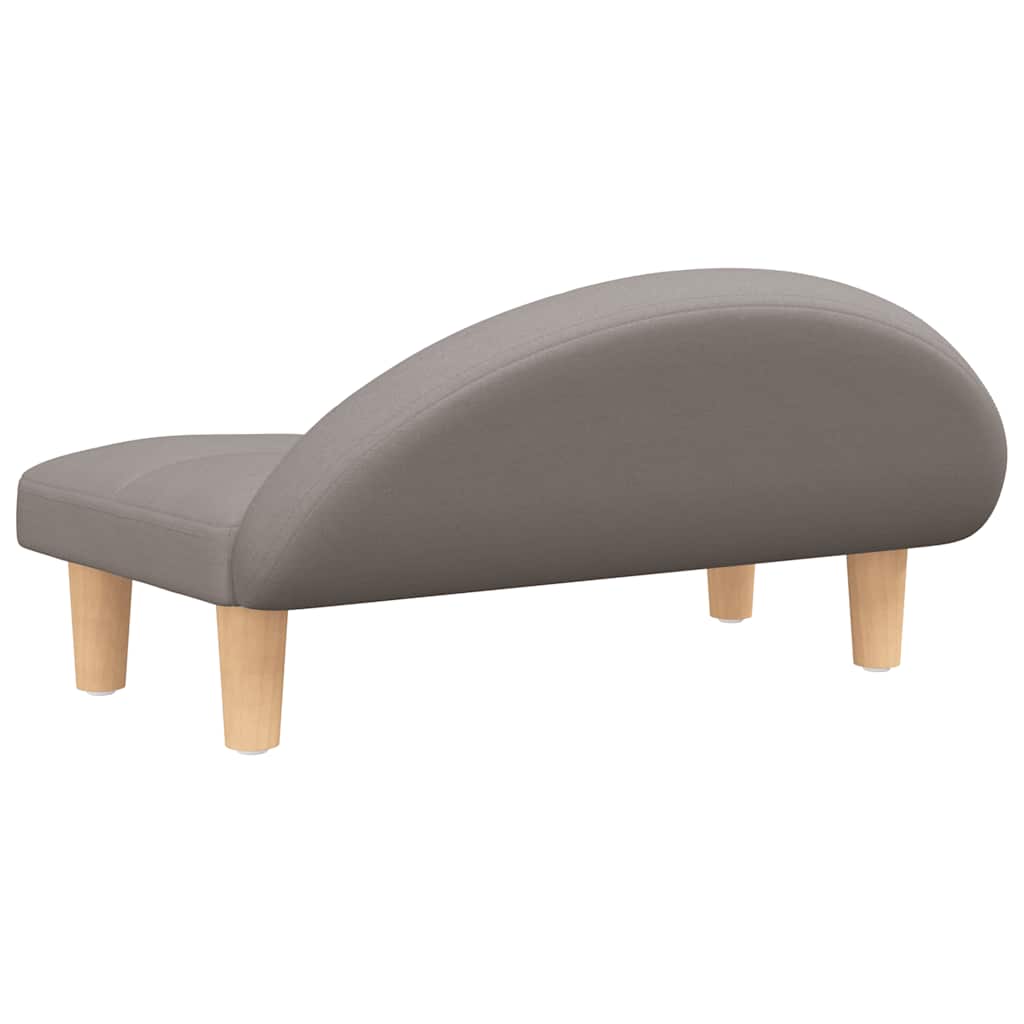 vidaXL Κρεβάτι Σκύλου Taupe 70 x 52 x 30 εκ. Υφασμάτινο