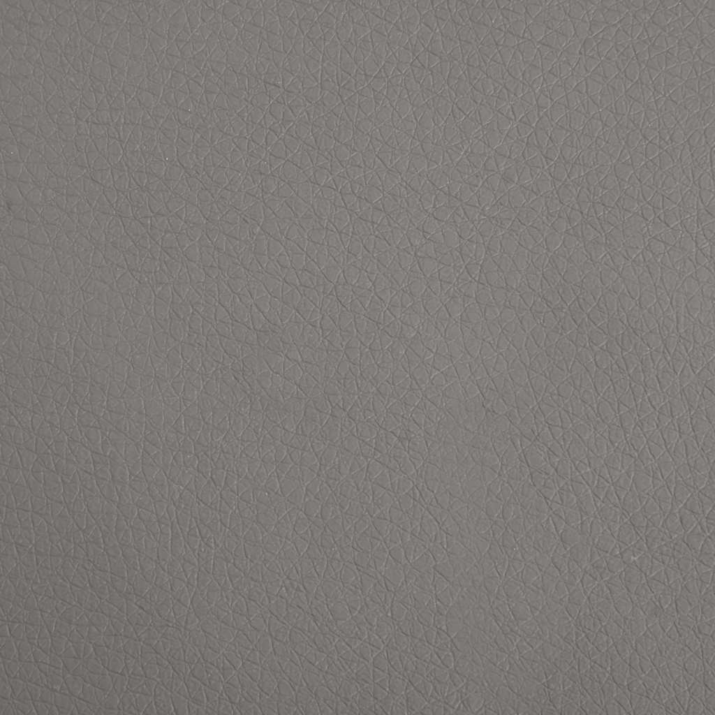 vidaXL Κρεβάτι Σκύλου Γκρι 70 x 45 x 30 εκ. από Συνθετικό Δέρμα