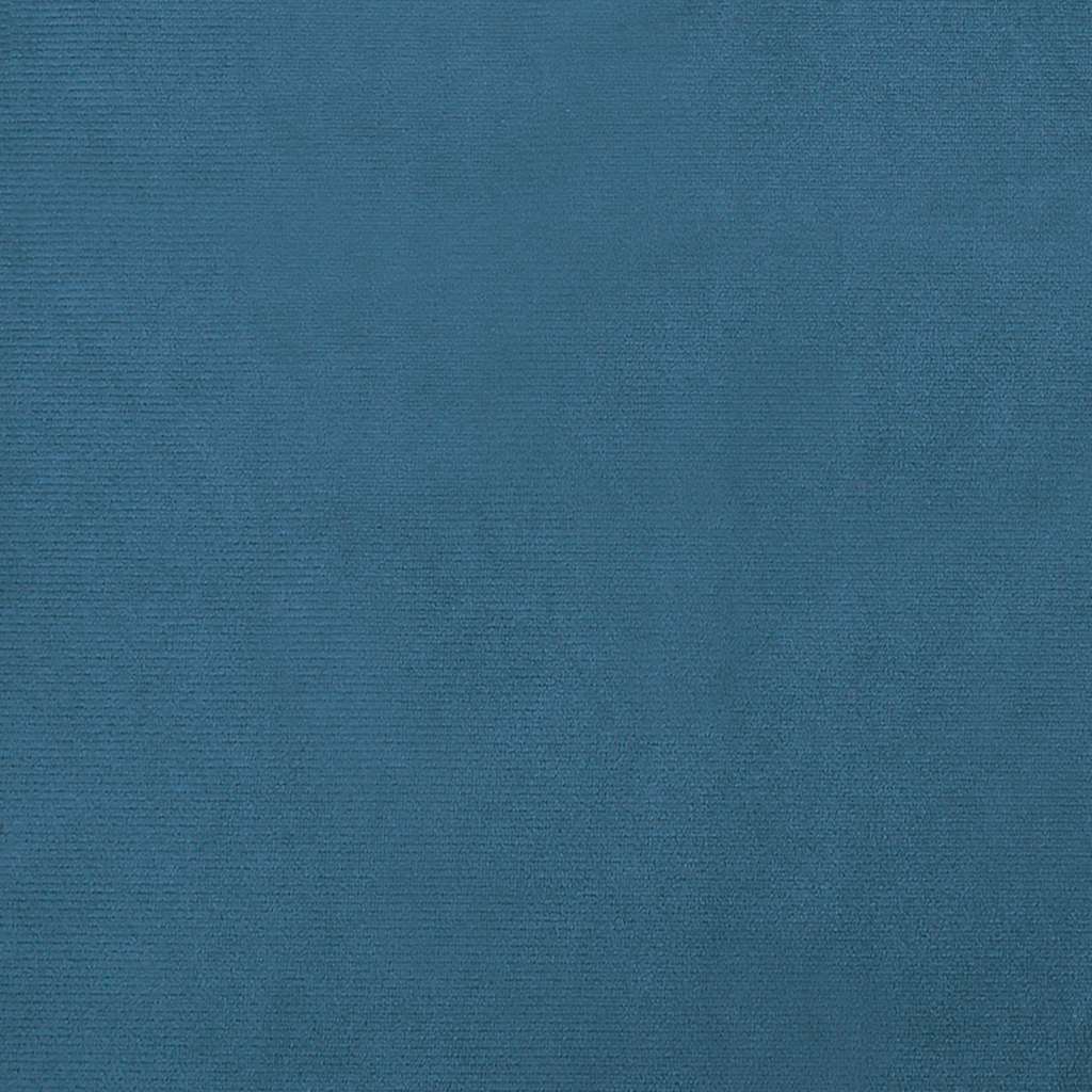 vidaXL Κρεβάτι Σκύλου Μπλε 70 x 45 x 33 εκ. Βελούδινο