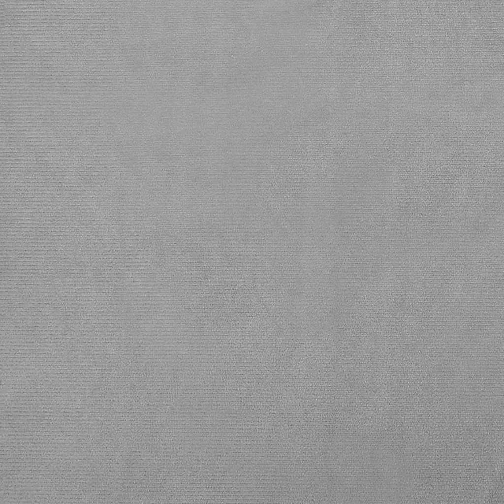 vidaXL Κρεβάτι Σκύλου Ανοιχτό Γκρι 70 x 45 x 33 εκ. Βελούδινο