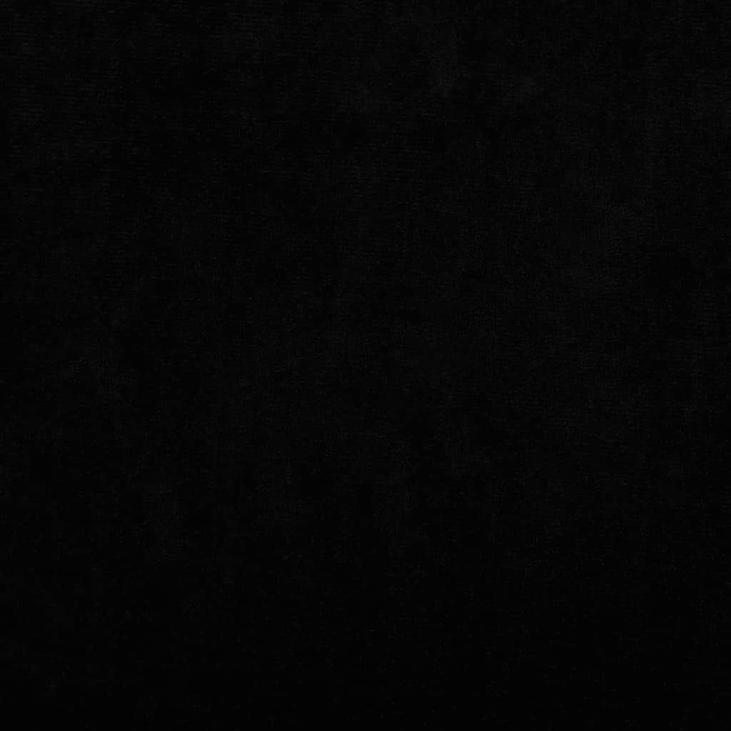 vidaXL Κρεβάτι Σκύλου Μαύρο 100 x 50 x 21 εκ. Βελούδινο