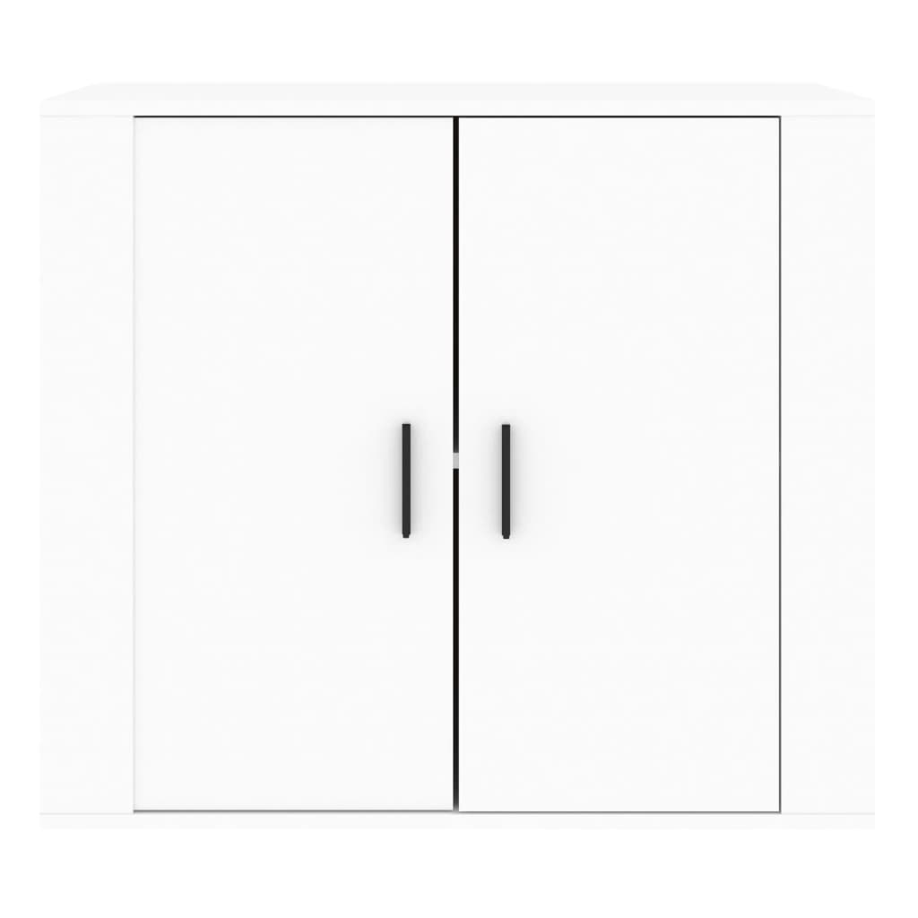 vidaXL Ντουλάπι Λευκό 80 x 33 x 70 εκ. από Επεξεργασμένο Ξύλο