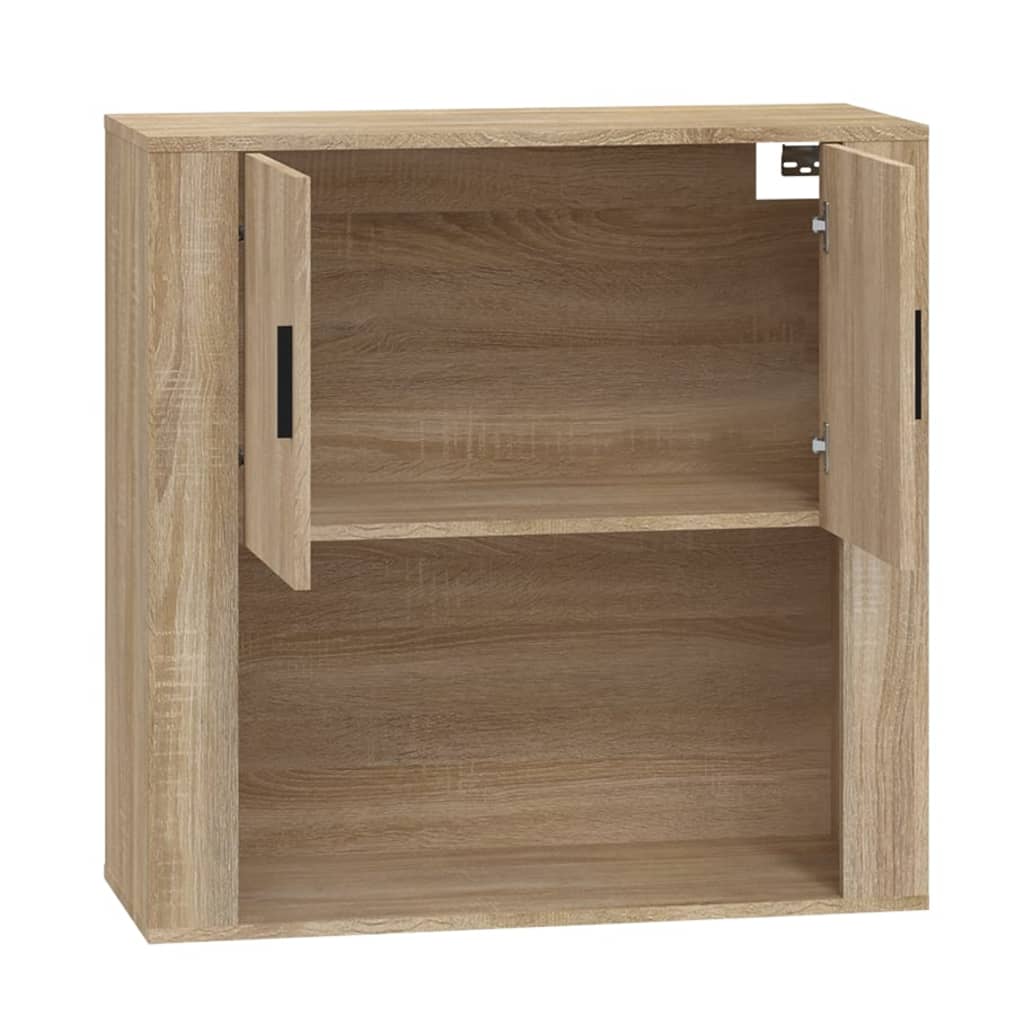 vidaXL Ντουλάπι Τοίχου Sonoma Δρυς 80x33x80 εκ. Επεξεργασμένο Ξύλο