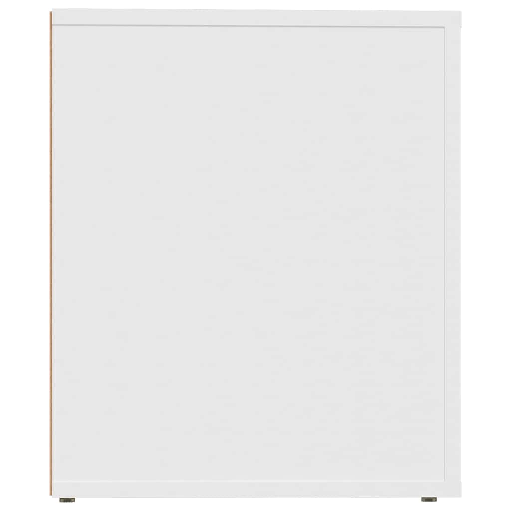 vidaXL Κομοδίνα 2 τεμ. Λευκά 50x39x47 εκ.