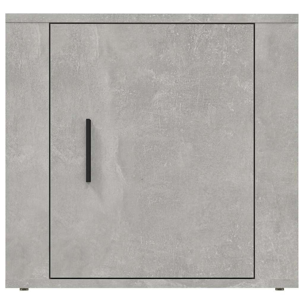 vidaXL Κομοδίνα Γκρι Σκυροδέματος 50x39x47 εκ.