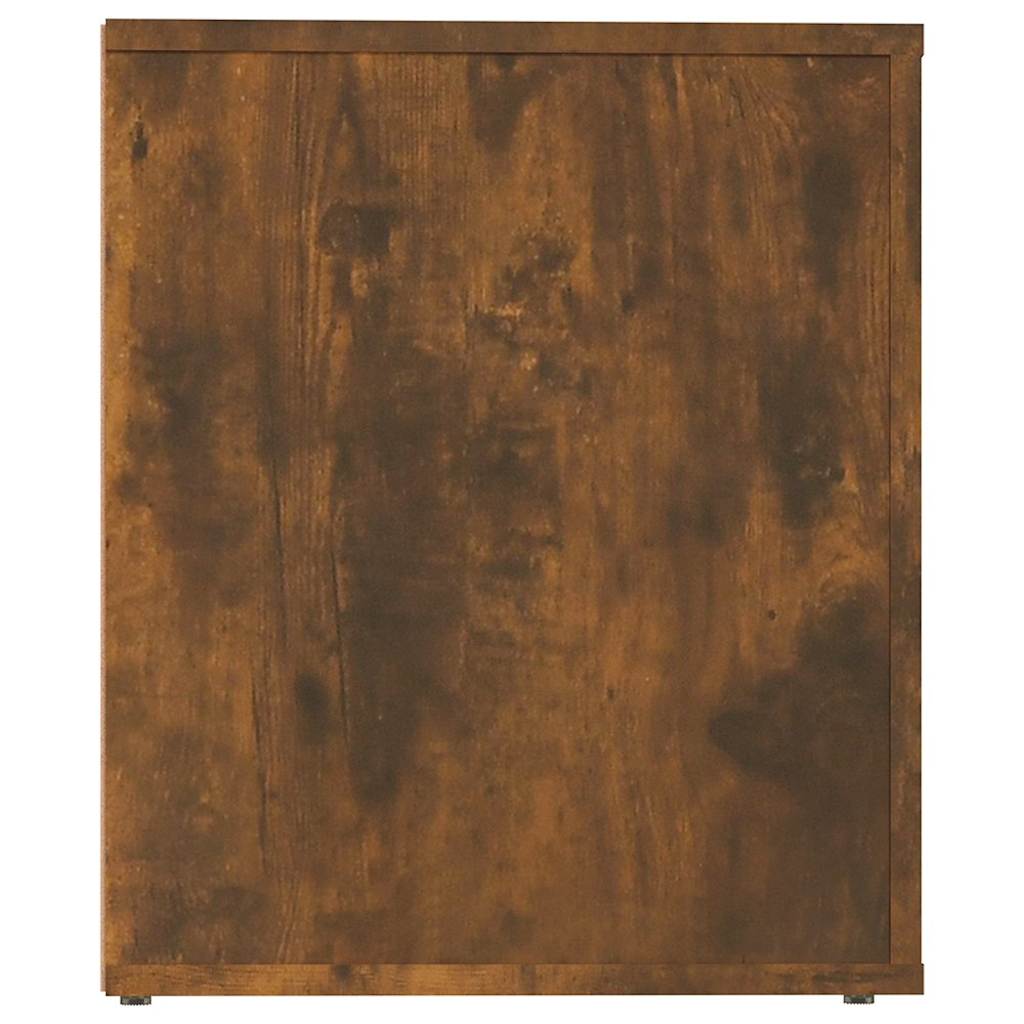 vidaXL Κομοδίνα 2 τεμ. Καπνιστή Δρυς 50x39x47 εκ.