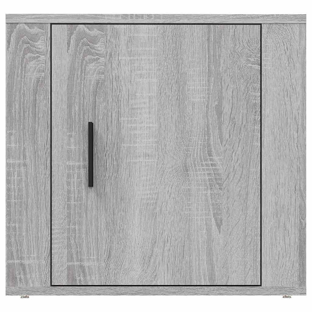 vidaXL Κομοδίνα 2 τεμ. Γκρι Sonoma 50x39x47 εκ.
