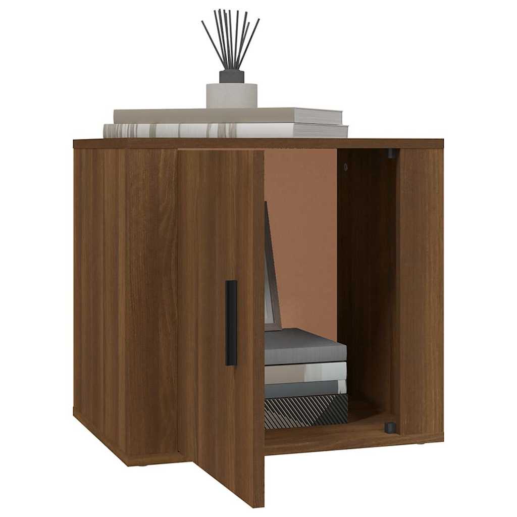 vidaXL Κομοδίνο Καφέ Δρυς 50 x 39 x 47 εκ.