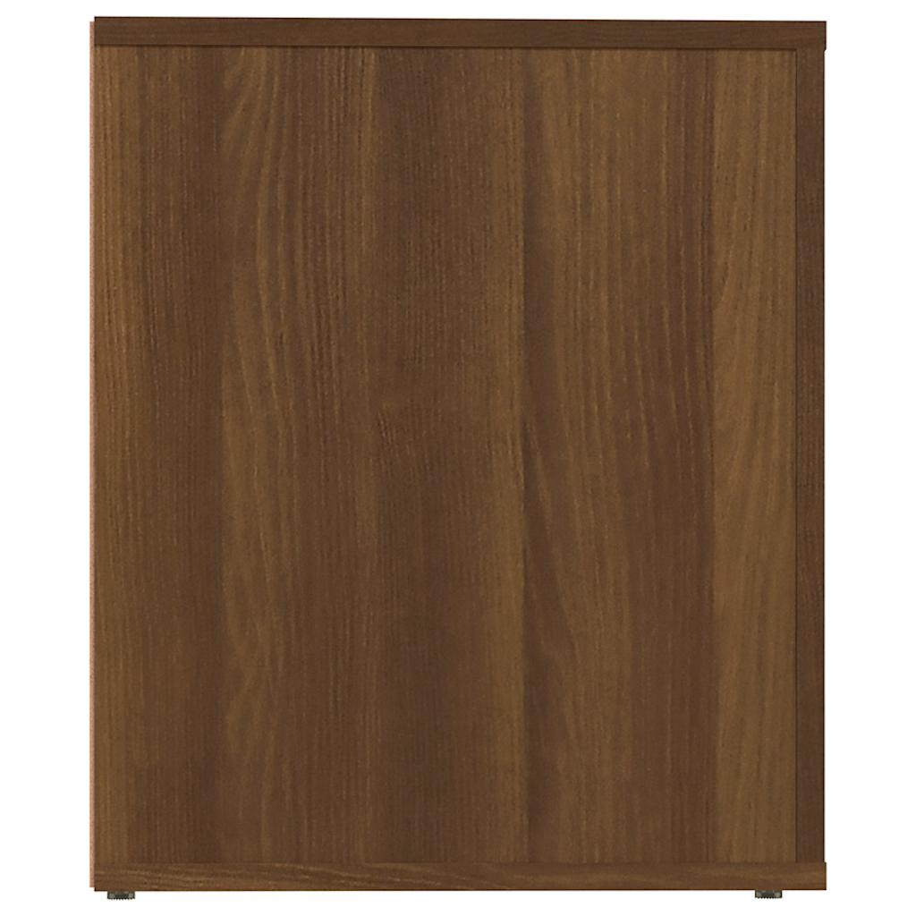 vidaXL Κομοδίνα 2 τεμ. Καφέ Δρυς 50x39x47 εκ.