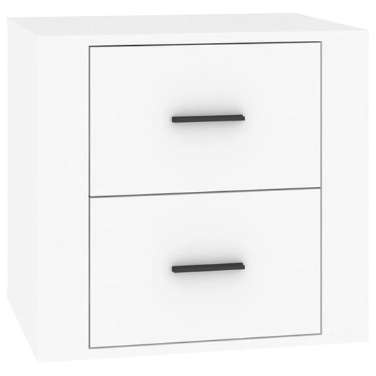 vidaXL Κομοδίνο Λευκό 50 x 39 x 47 εκ.