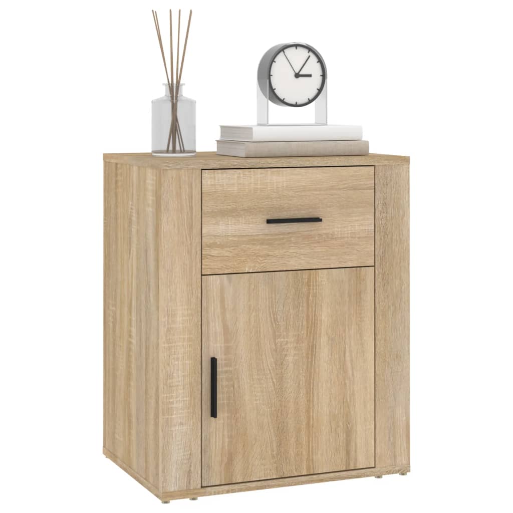 vidaXL Κομοδίνο Sonoma Δρυς 50x36x60 εκ. από Επεξεργασμένο Ξύλο