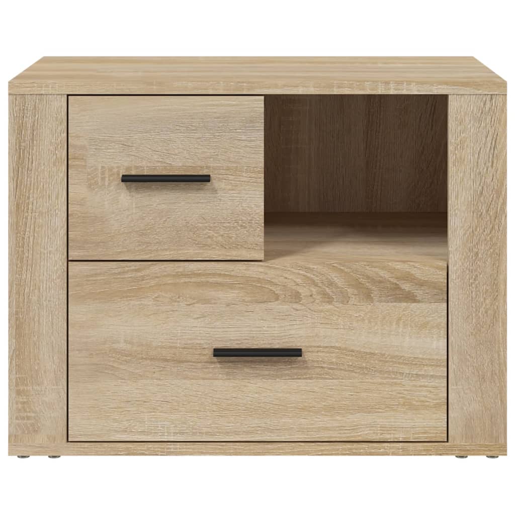 vidaXL Κομοδίνο Sonoma Δρυς 60 x 36 x 45 εκ. από Επεξεργασμένο Ξύλο
