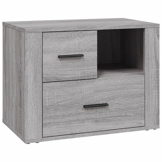 vidaXL Κομοδίνο Γκρι Sonoma 60x36x45 εκ. από Επεξεργασμένο Ξύλο