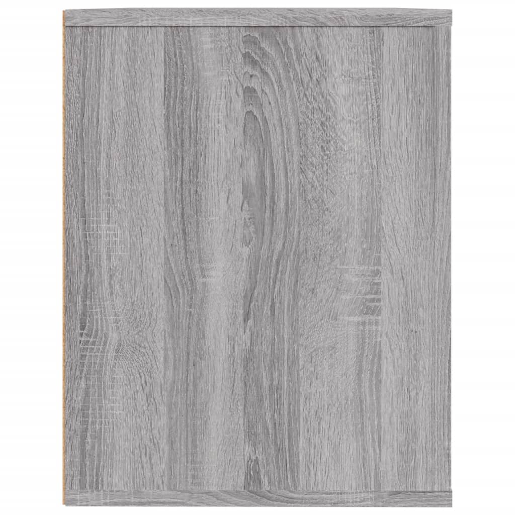 vidaXL Παπουτσοθήκη Γκρι Sonoma 75x35x45 εκ. από Επεξεργασμένο Ξύλο