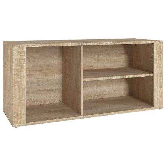 vidaXL Παπουτσοθήκη Sonoma Δρυς 100x35x45 εκ. από Επεξεργασμένο Ξύλο