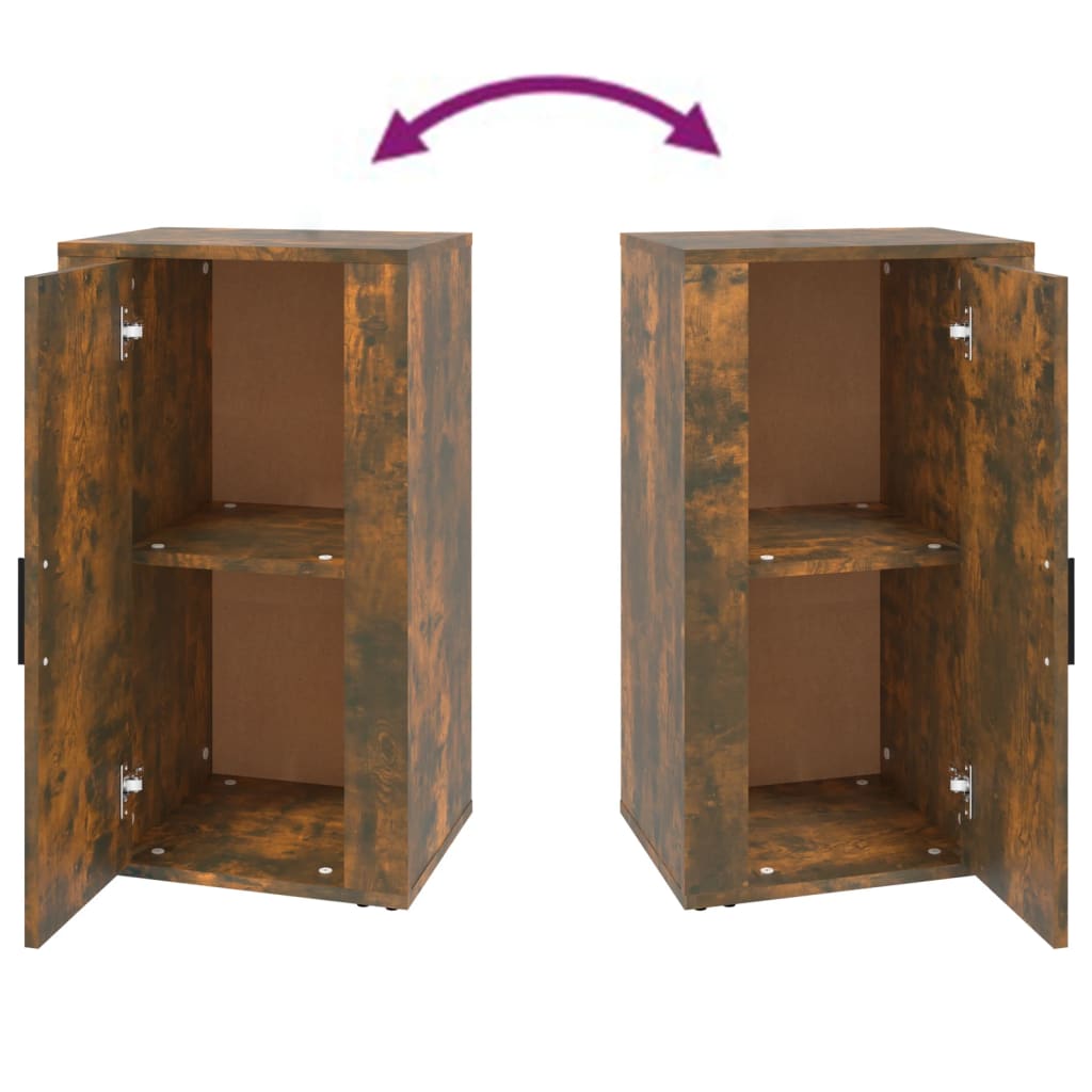 vidaXL Ντουλάπι Καπνιστή Δρυς 40 x 33 x 70 εκ. από Επεξεργασμένο Ξύλο