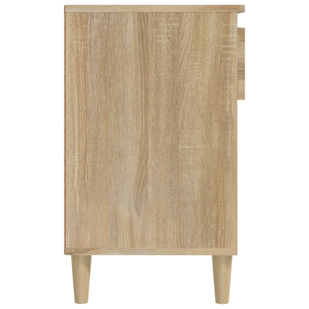 vidaXL Παπουτσοθήκη Sonoma Δρυς 102x36x60 εκ. από Επεξεργασμένο Ξύλο