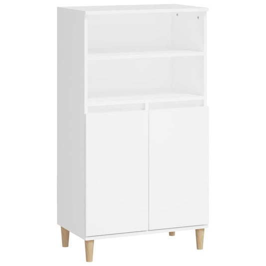 vidaXL Ντουλάπι Λευκό 60 x 36 x 110 εκ. από Επεξεργασμένο Ξύλο