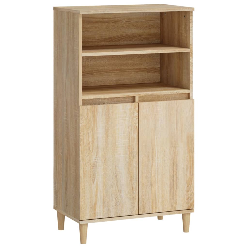 vidaXL Ντουλάπι Sonoma Δρυς 60 x 36 x 110 εκ. από Επεξεργασμένο Ξύλο