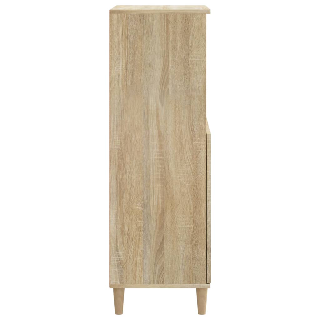vidaXL Ντουλάπι Sonoma Δρυς 60 x 36 x 110 εκ. από Επεξεργασμένο Ξύλο