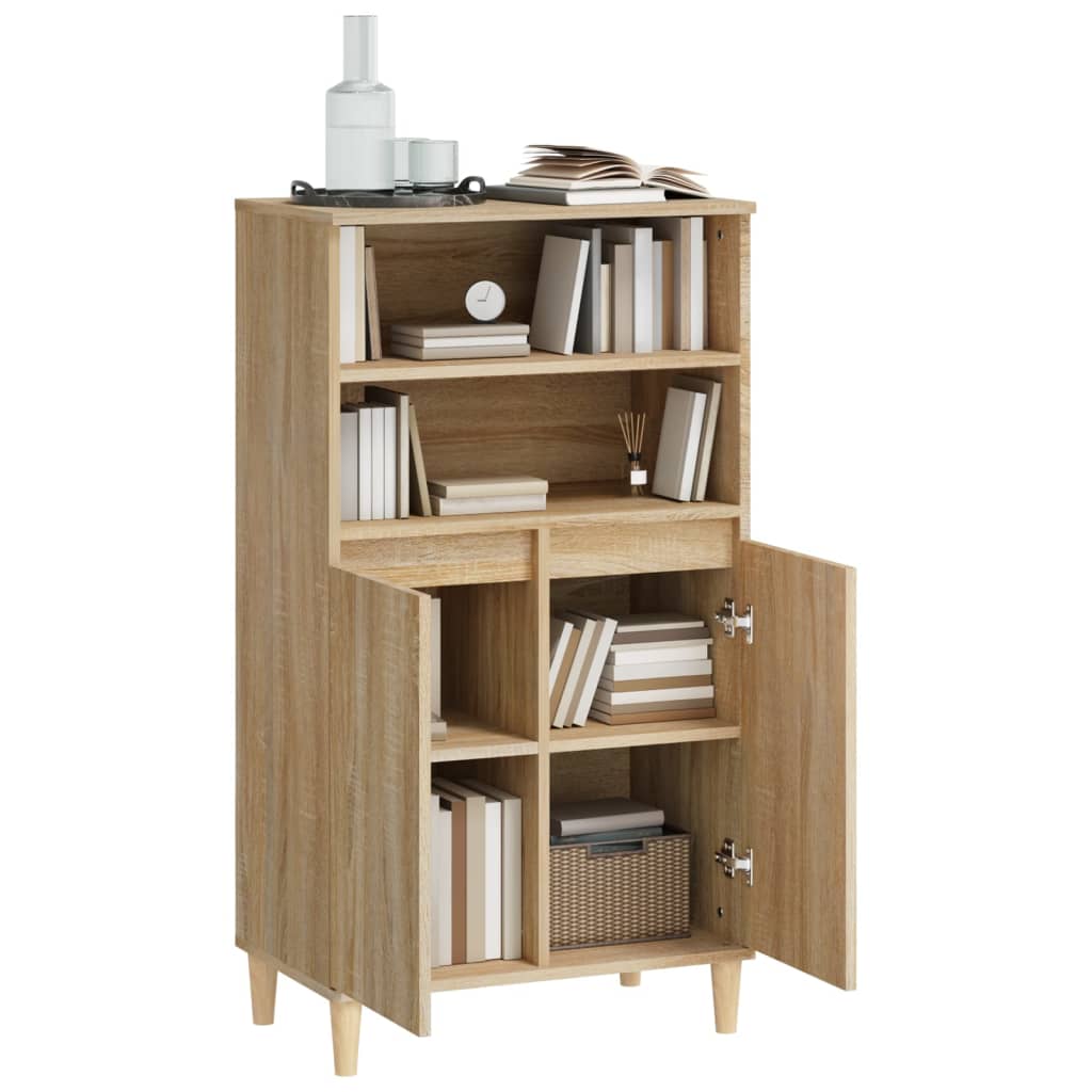 vidaXL Ντουλάπι Sonoma Δρυς 60 x 36 x 110 εκ. από Επεξεργασμένο Ξύλο