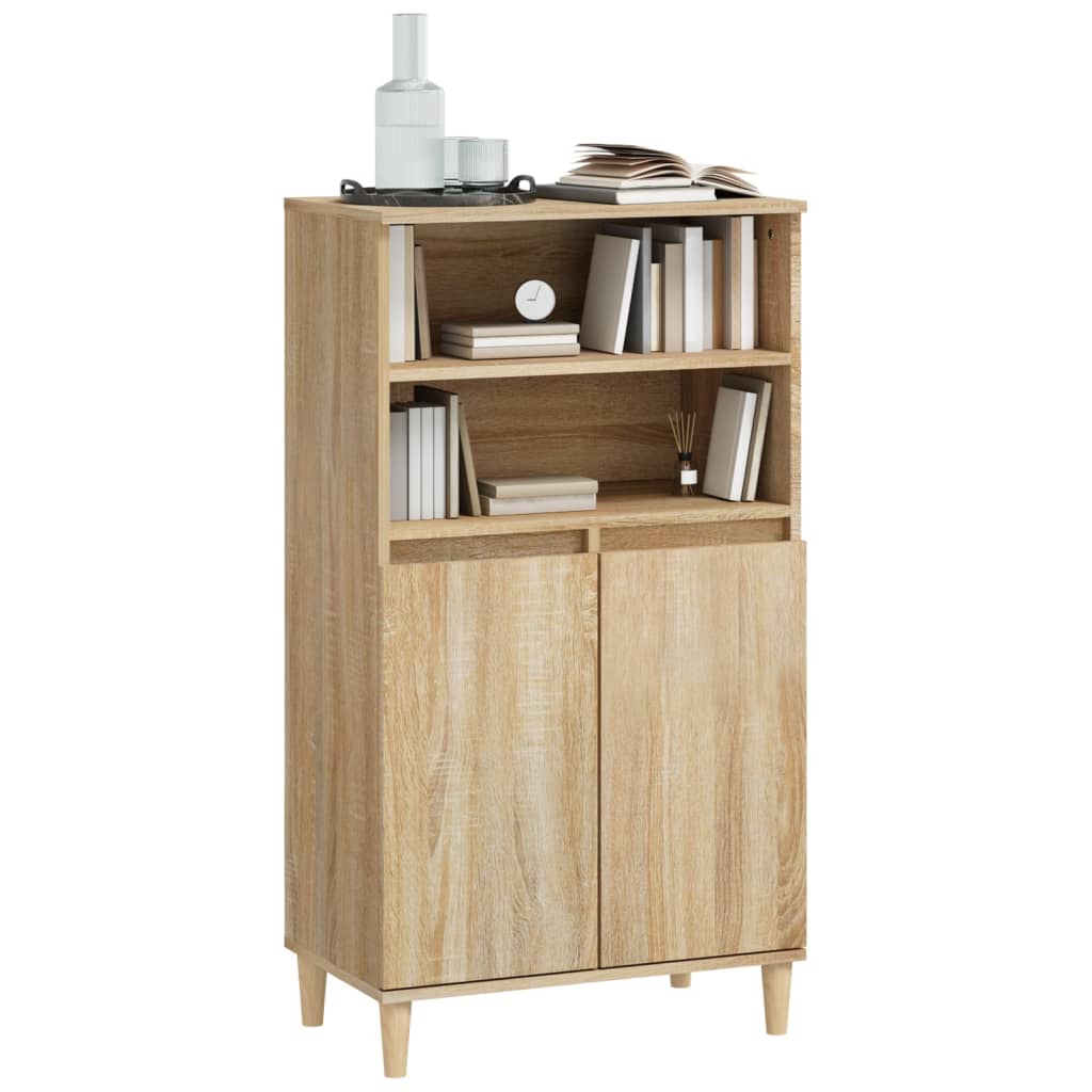 vidaXL Ντουλάπι Sonoma Δρυς 60 x 36 x 110 εκ. από Επεξεργασμένο Ξύλο