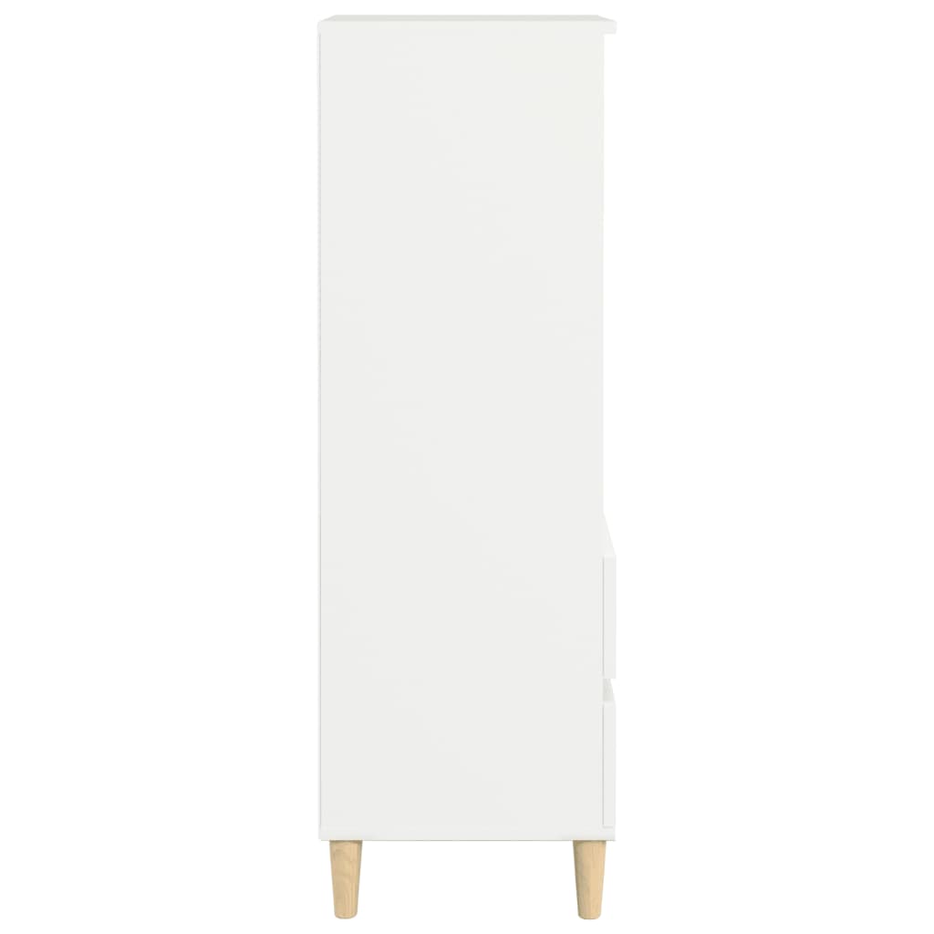 vidaXL Ντουλάπι Λευκό 40 x 36 x 110 εκ. από Επεξεργασμένο Ξύλο