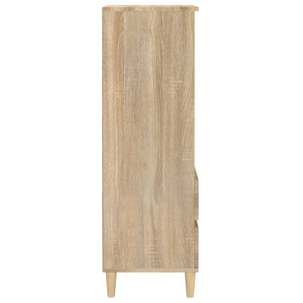 vidaXL Ντουλάπι Sonoma Δρυς 40x36x110 εκ. από Επεξεργασμένο Ξύλο