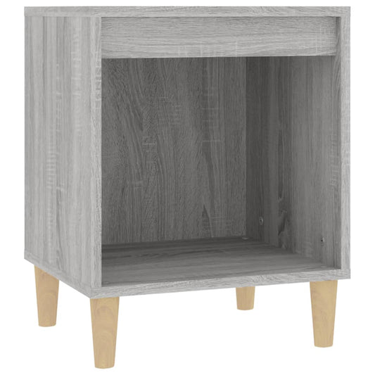 vidaXL Κομοδίνο Γκρι Sonoma 40x35x50 εκ.
