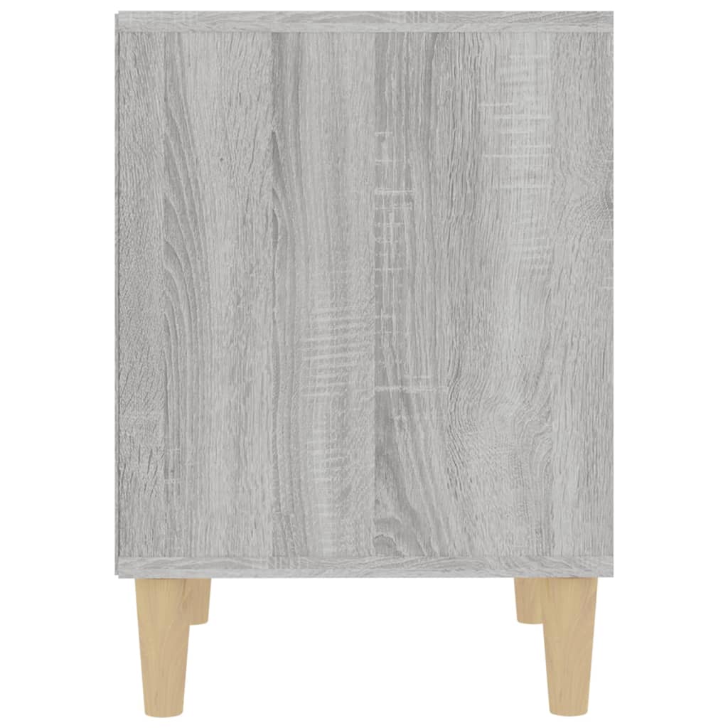 vidaXL Κομοδίνο Γκρι Sonoma 40x35x50 εκ.