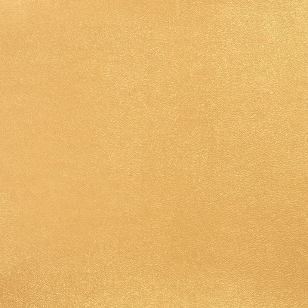 vidaXL Καρέκλα Gaming Μαύρο/Χρυσό από Συνθετικό Δέρμα