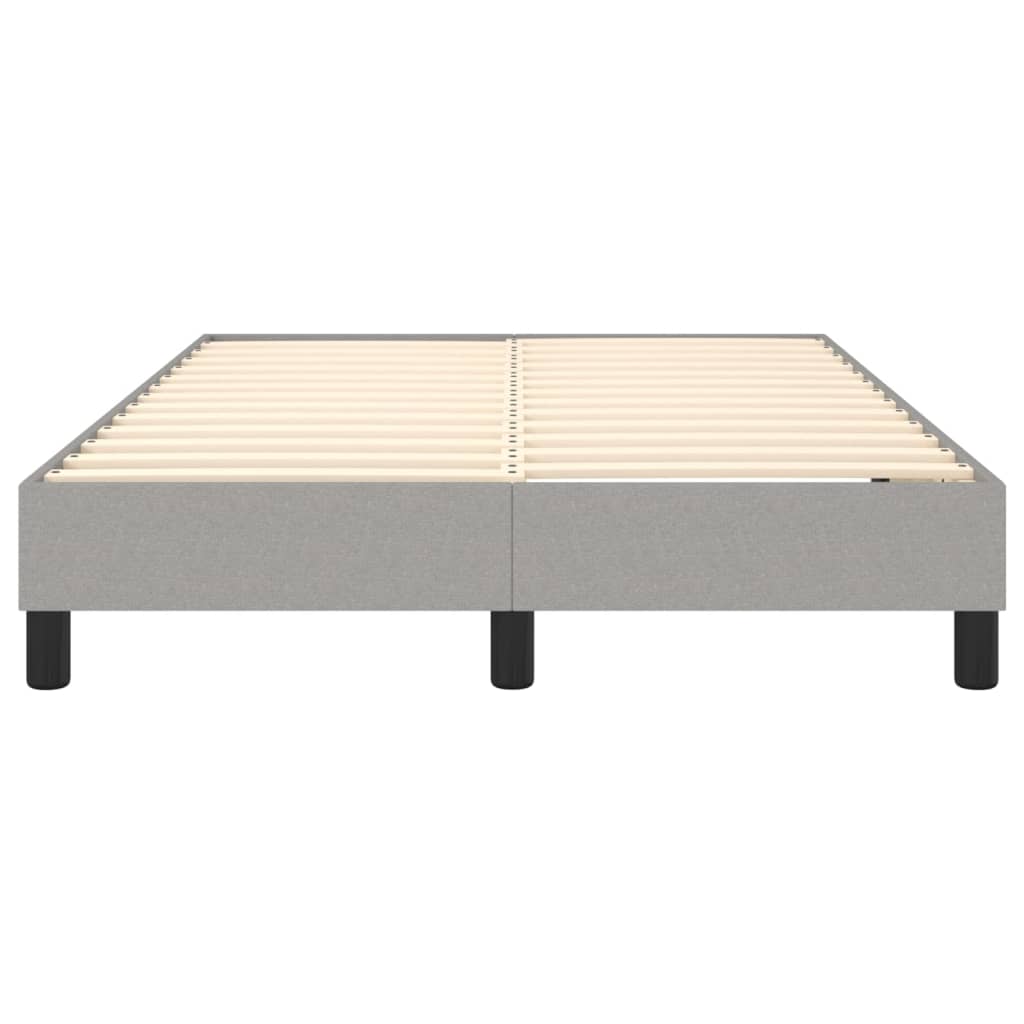 vidaXL Σκελετός Κρεβατιού με Ελατήρια Αν. Γκρι 120x200 εκ. Υφασμάτινο