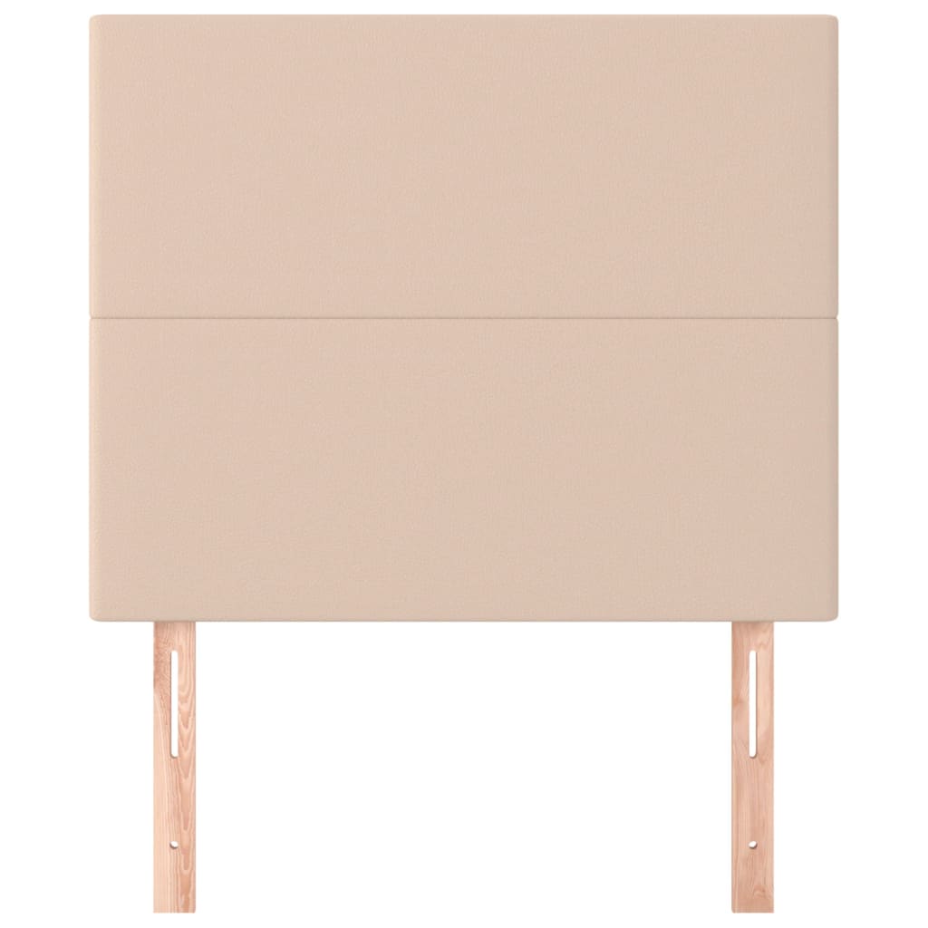 vidaXL Κεφαλάρι Καπουτσίνο 100x5x118/128 εκ. από Συνθετικό Δέρμα