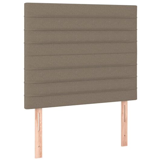 vidaXL Κεφαλάρια Κρεβατιού 2 τεμ. Taupe 90x5x78/88 εκ. Υφασμάτινο