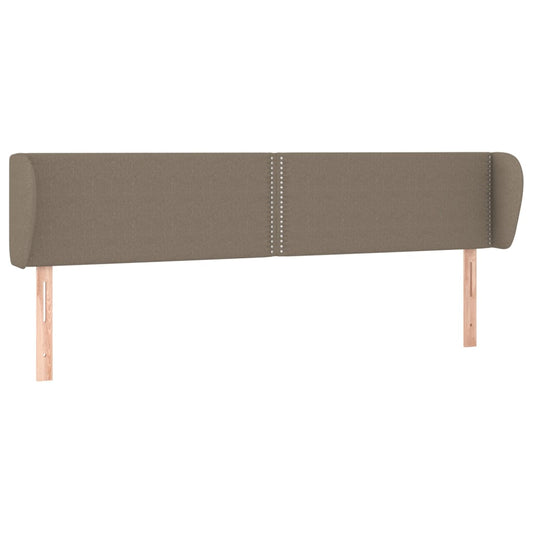 vidaXL Κεφαλάρι με Πτερύγια Taupe 183x23x78/88 εκ. Υφασμάτινο