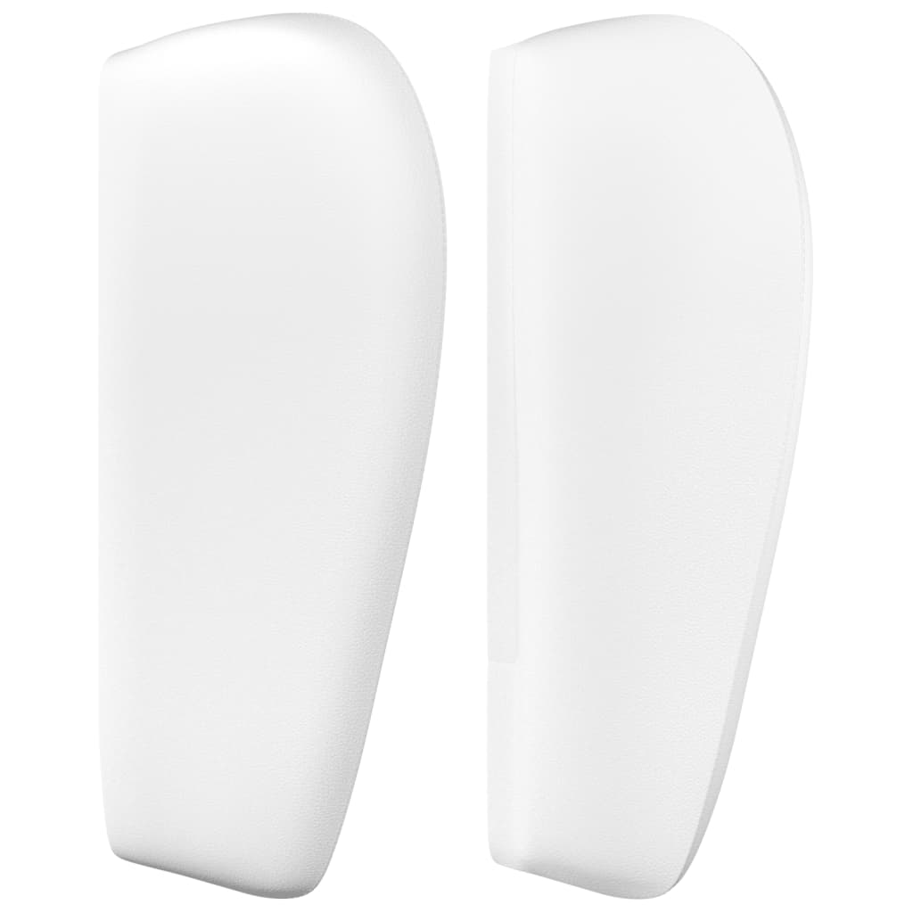 vidaXL Κεφαλάρι με Πτερύγια Λευκό 103x23x78/88 εκ.Συνθετικό Δέρμα