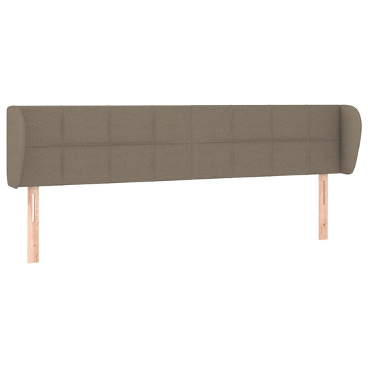 vidaXL Κεφαλάρι με Πτερύγια Taupe 183x23x78/88 εκ. Υφασμάτινο