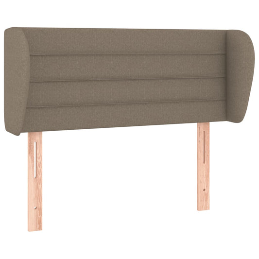 vidaXL Κεφαλάρι με Πτερύγια Taupe 93x23x78/88 εκ. Υφασμάτινο