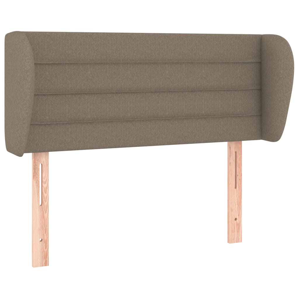 vidaXL Κεφαλάρι με Πτερύγια Taupe 103x23x78/88 εκ. Υφασμάτινο