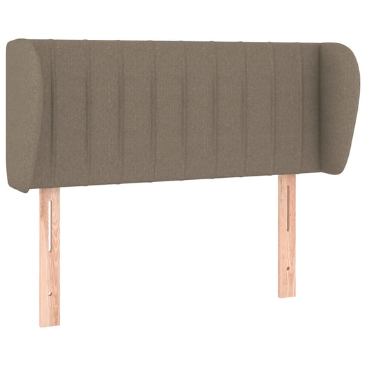 vidaXL Κεφαλάρι με Πτερύγια Taupe 93x23x78/88 εκ. Υφασμάτινο