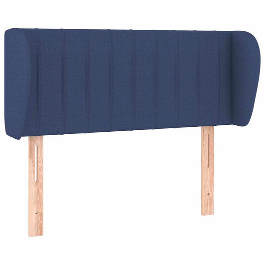 vidaXL Κεφαλάρι με Πτερύγια Μπλε 93x23x78/88 εκ. Υφασμάτινο