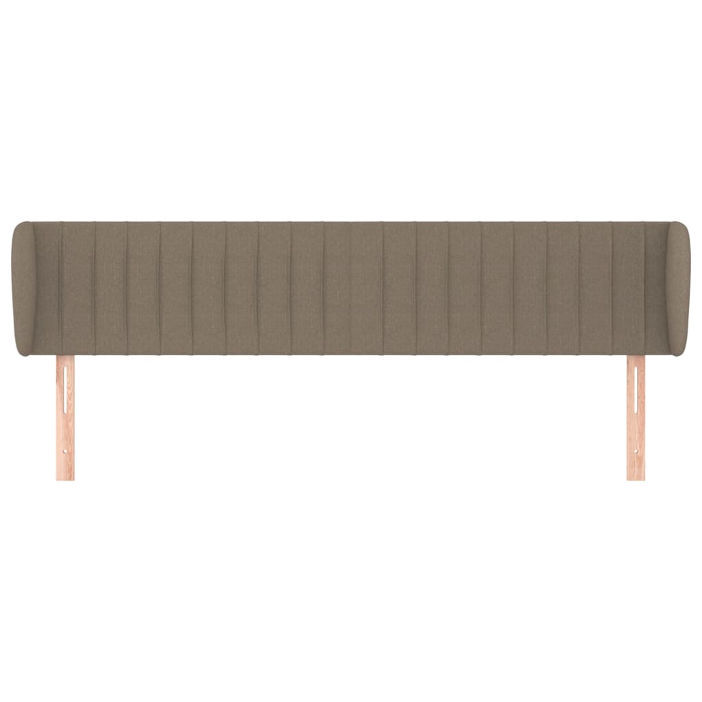 vidaXL Κεφαλάρι με Πτερύγια Taupe 163x23x78/88 εκ. Υφασμάτινο