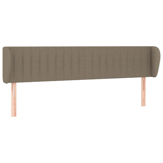 vidaXL Κεφαλάρι με Πτερύγια Taupe 183x23x78/88 εκ. Υφασμάτινο
