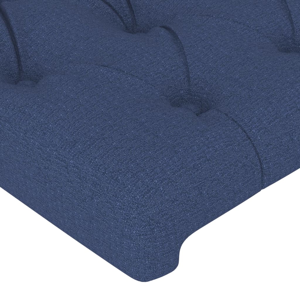 vidaXL Κεφαλάρι με Πτερύγια Μπλε 147x23x118/128 εκ. Υφασμάτινο