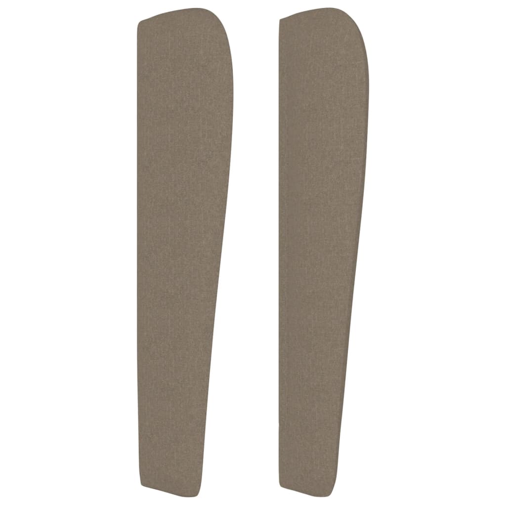 vidaXL Κεφαλάρι με Πτερύγια Taupe 183x23x118/128 εκ. Υφασμάτινο