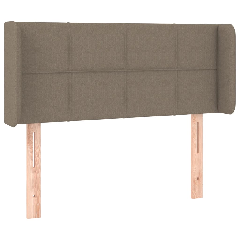 vidaXL Κεφαλάρι με Πτερύγια Taupe 93x16x78/88 εκ. Υφασμάτινο
