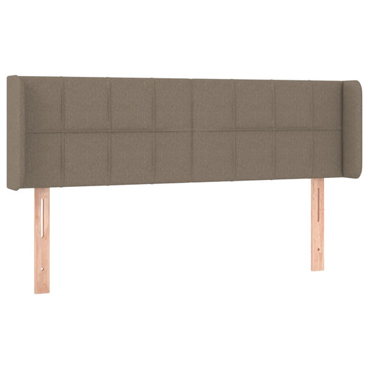 vidaXL Κεφαλάρι με Πτερύγια Taupe 147x16x78/88 εκ. Υφασμάτινο