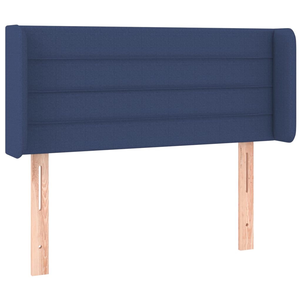 vidaXL Κεφαλάρι με Πτερύγια Μπλε 83x16x78/88 εκ. Υφασμάτινο