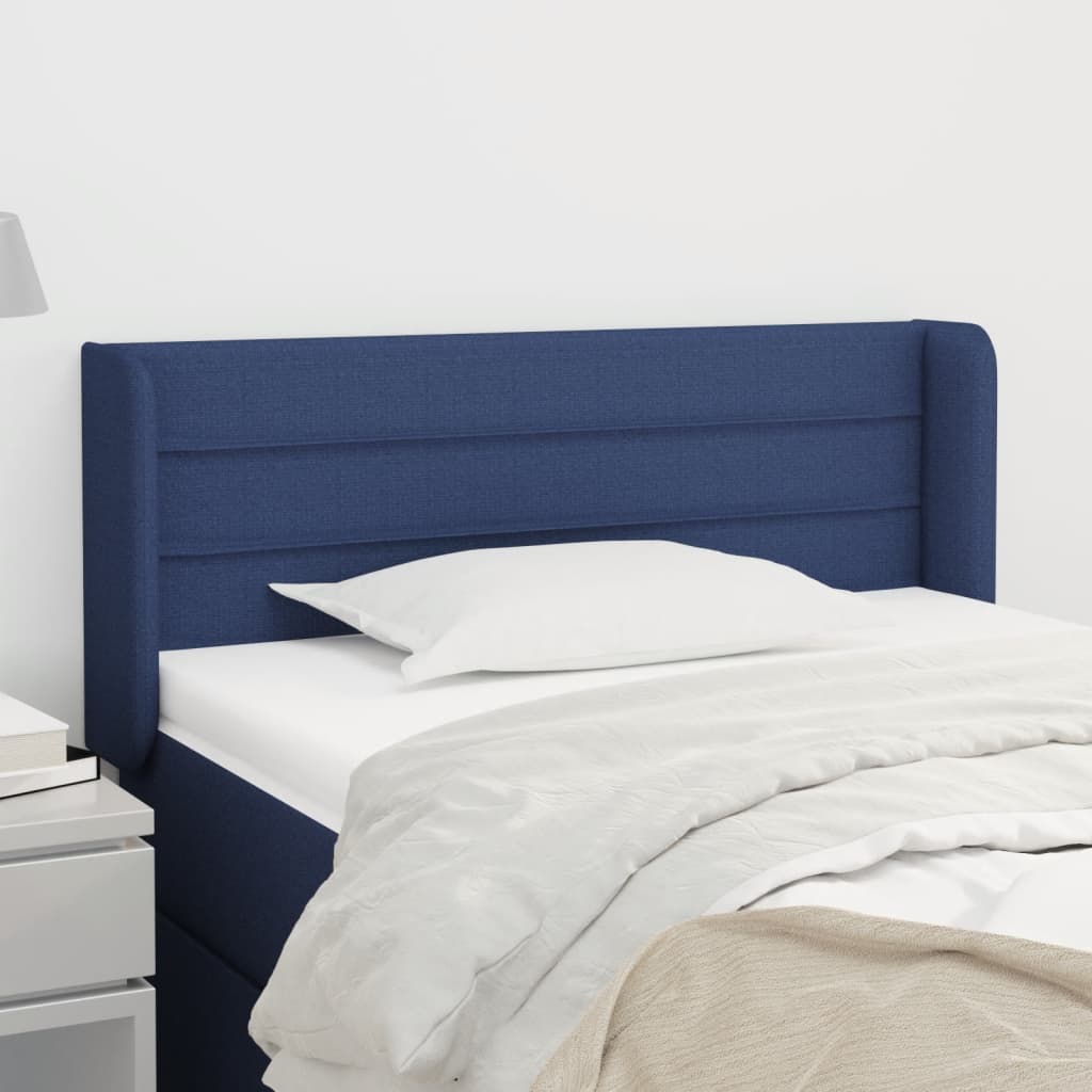 vidaXL Κεφαλάρι με Πτερύγια Μπλε 83x16x78/88 εκ. Υφασμάτινο