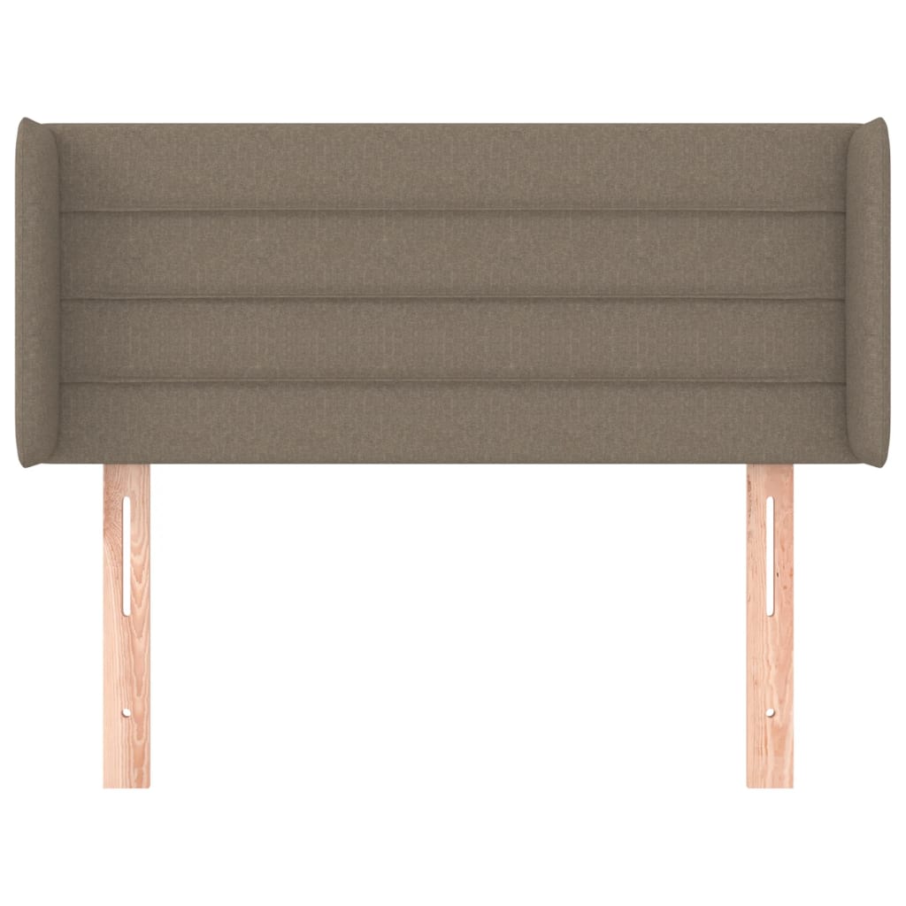 vidaXL Κεφαλάρι με Πτερύγια Taupe 103x16x78/88 εκ. Υφασμάτινο